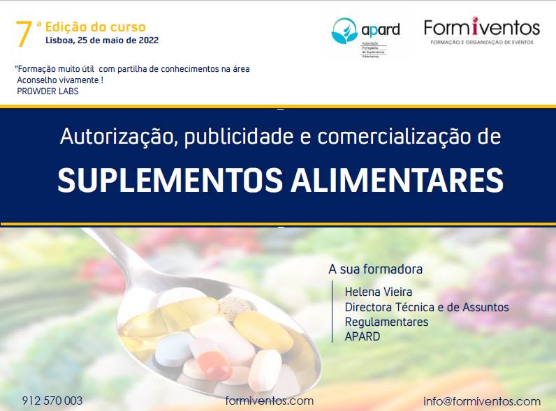 Formiventos | Suplementos Alimentares | 25 de maio 2022