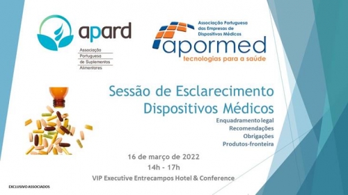 Sessão de Esclarecimento Dispositivos Médicos | 16 de Março 2022